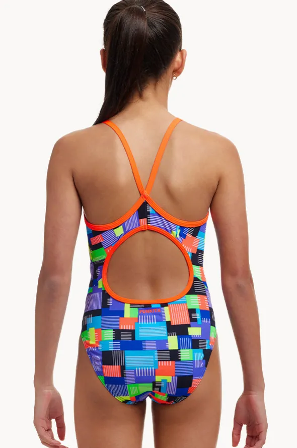 Girls Chip Set Diamond Back One Piece