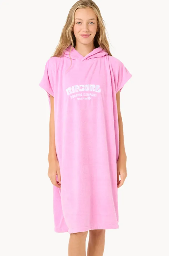 Girls Classic Surf Hooded Towel