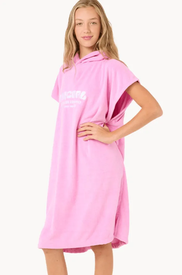 Girls Classic Surf Hooded Towel