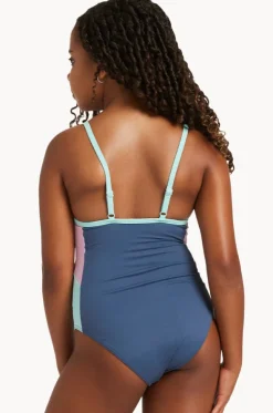 Girls Colorblock One Piece
