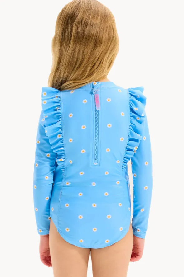 Girls Daisy Chain Frill Sunsuit