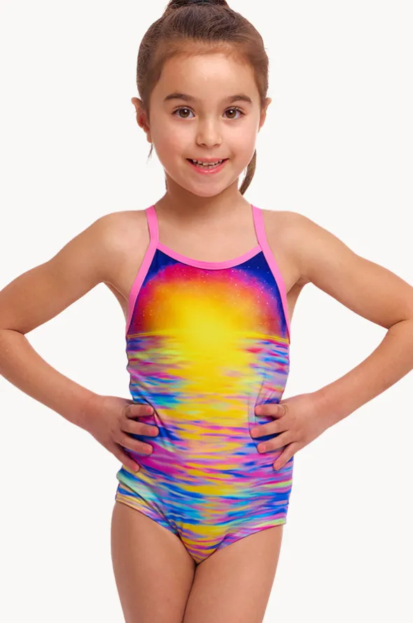 Girls Darkinjung Sunset One Piece