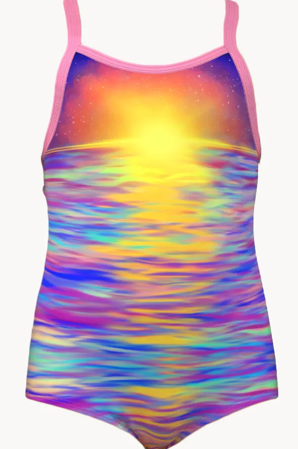 Girls Darkinjung Sunset One Piece
