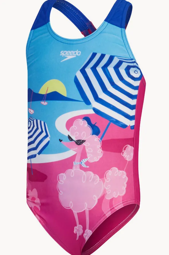 Girls Digital Printed One Piece