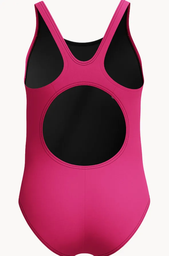 Girls Duo Logo Placement Muscleback One Piece