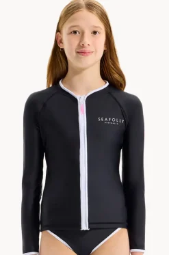 Girls Essentials Long Sleeve Suntop