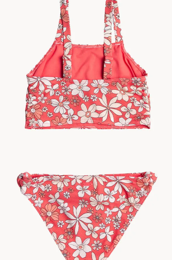 Girls Fab Floral Crop Set