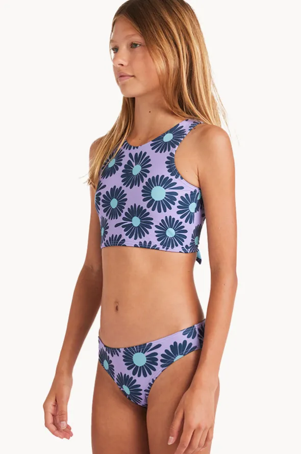 Girls Fresh Daze High Neck Crop Set