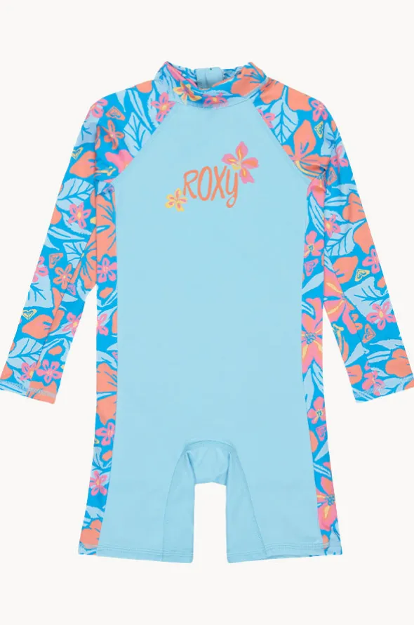 Girls Hibiscus Hugs Spring Suit