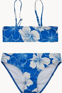 Girls Hippy Hibiscus Bralette Set