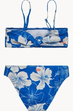 Girls Hippy Hibiscus Bralette Set