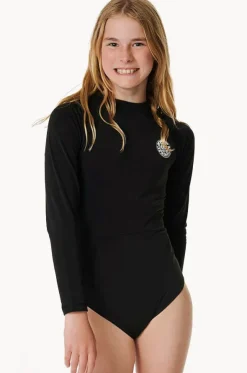 Girls Icon Brushed Sunsuit