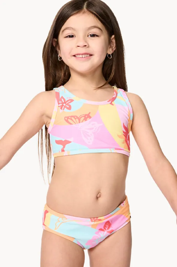 Girls Island Days Crop Set