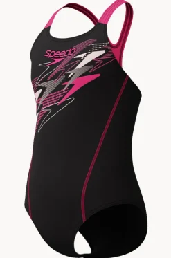 Girls Medley Logo Medalist One Piece