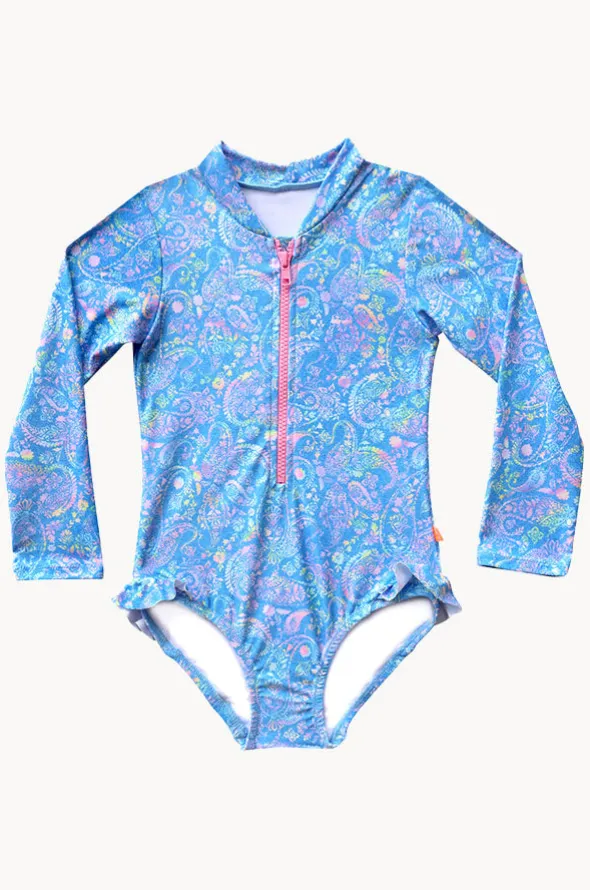 Girls Miss Mystical Long Sleeve Sunsuit