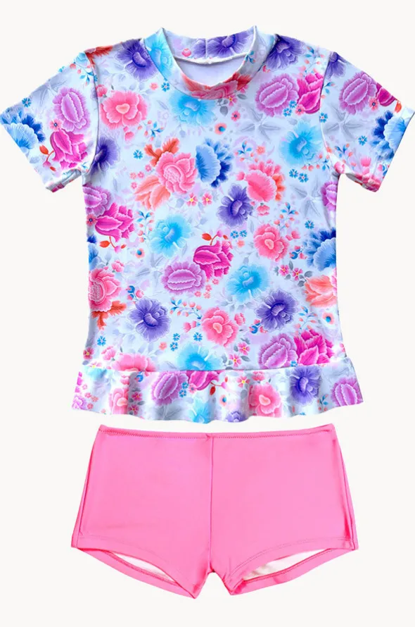 Girls Miss Peony Suntop Set