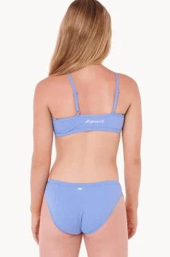 Girls Premium Rib 2.0 High Neck Crop Set
