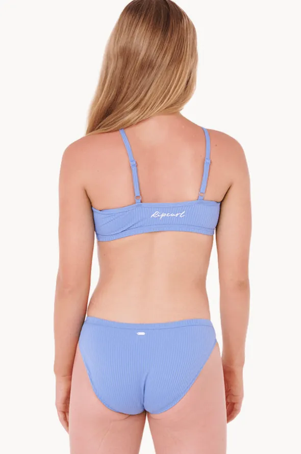 Girls Premium Rib 2.0 High Neck Crop Set