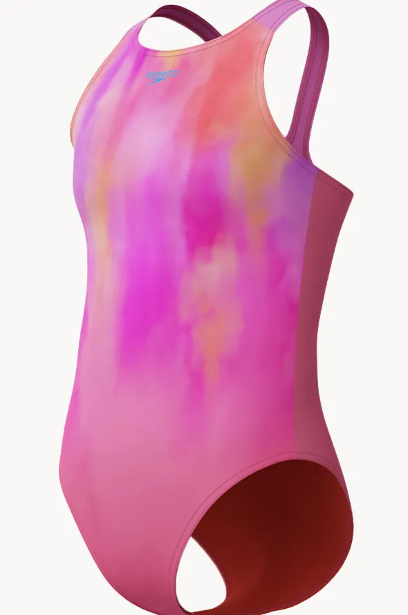 Girls Printed Pulseback One Piece