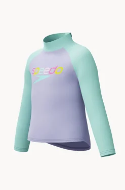 Girls Print Long Sleeve Suntop