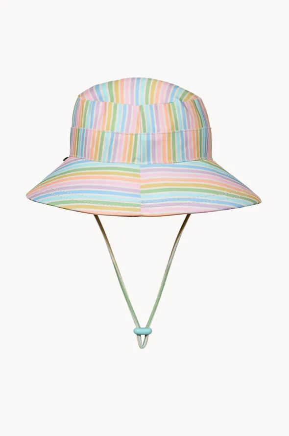 Girls Rainbow Classic Bucket Sunhat
