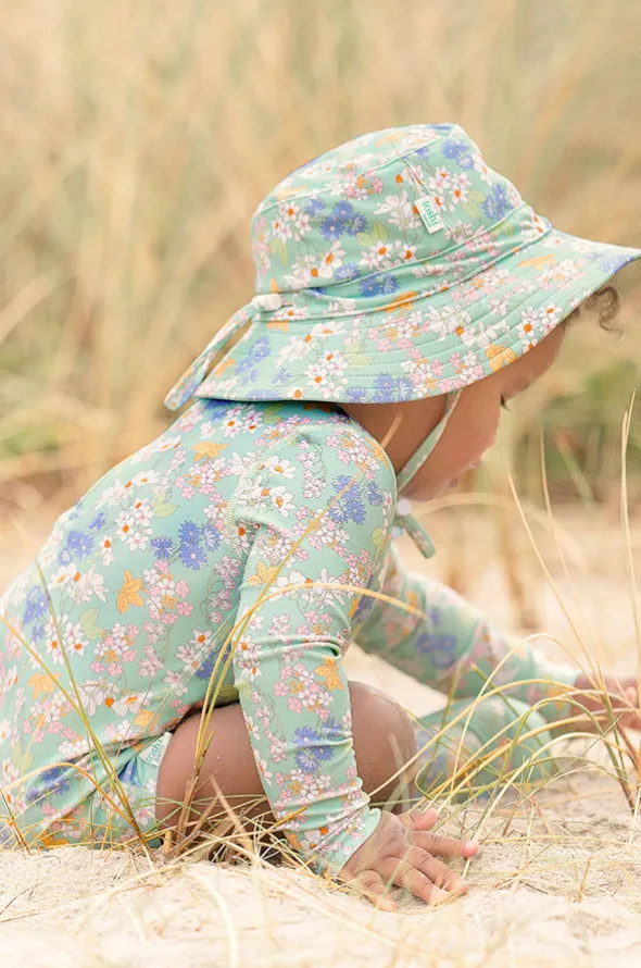 Girls Sea Blossom Swim Sunhat