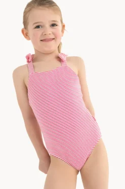 Girls Seersucker One Piece