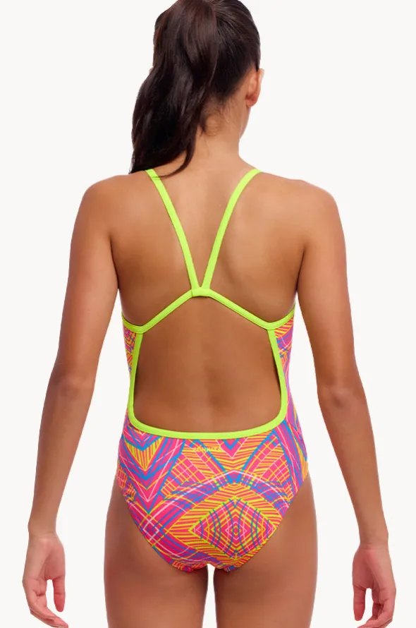 Girls Sound Stopper Single Strap One Piece