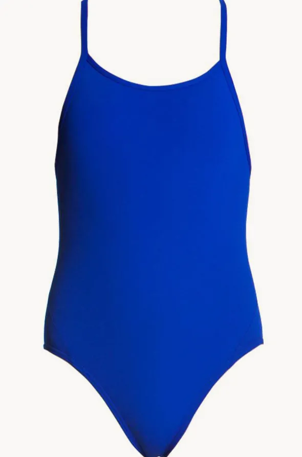 Girls Still Speed Diamond Back One Piece