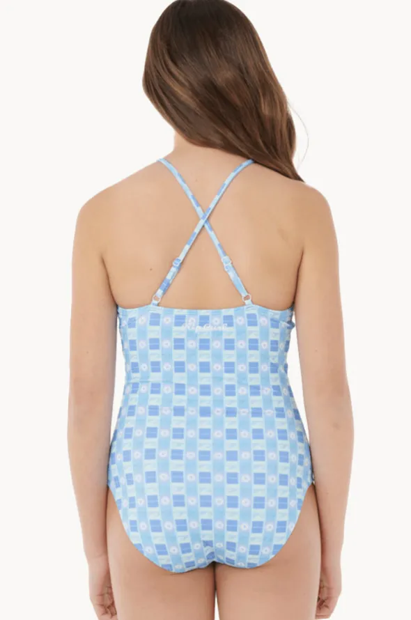 Girls Sunset Rib One Piece