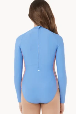 Girls Surf Revival Long Sleeve Sunsuit