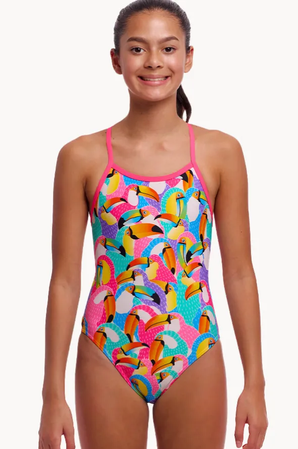 Girls Tou By Tou Single Strap One Piece