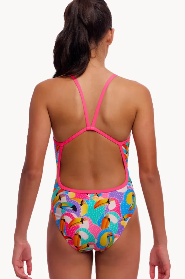 Girls Tou By Tou Single Strap One Piece