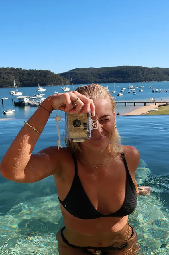 Glitter Underwater Camera