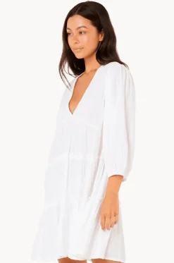 Haze 3/4 Sleeve Mini Dress
