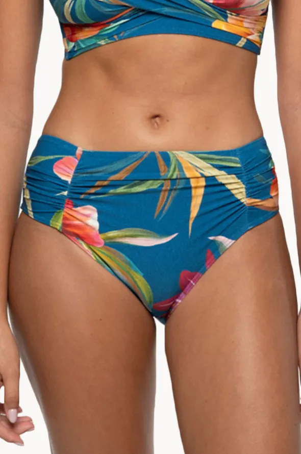 Hula Hula Brigitte Ruched Mid Pant