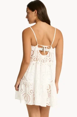 Ibiza Tie Back Short Sundress