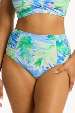 Key Largo Gathered High Waist Pant