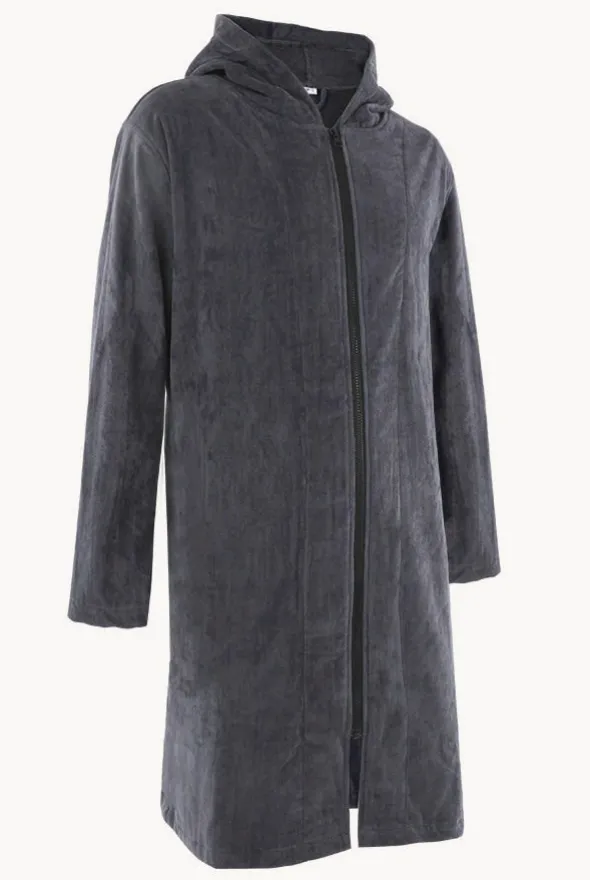 Kids Storm Hooded Towelling Robe 5-7Y