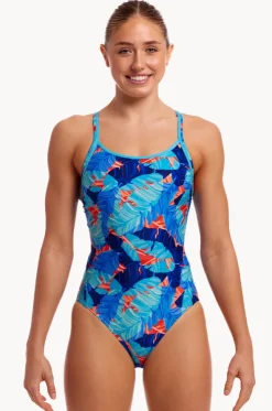 Lotsa Leaves Diamond Back One Piece