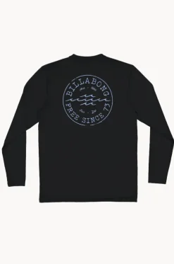 Mens Big Wave Daz Long Sleeve Suntop