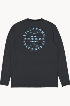 Mens Big Wave Daz Long Sleeve Suntop