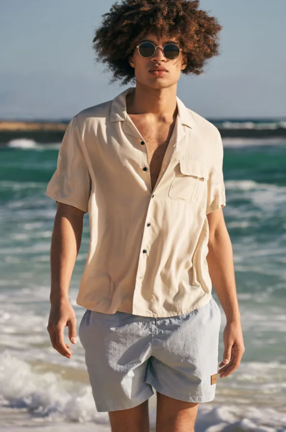 Mens Block Swim Short