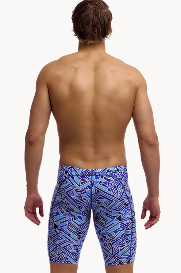 Mens Blue Bits Jammer
