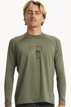 Mens Boxed Arch Long Sleeve Suntop