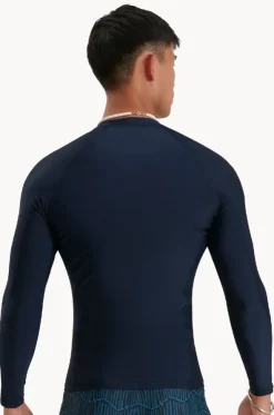 Mens Plain Long Sleeve Suntop