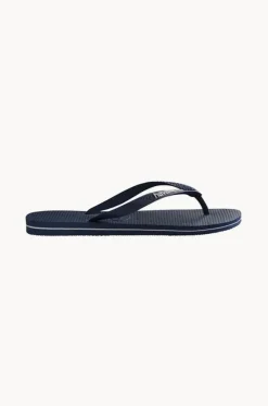 Mens Rubber Logo Thong