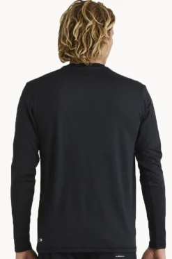 Mens Solid Streak Suntop