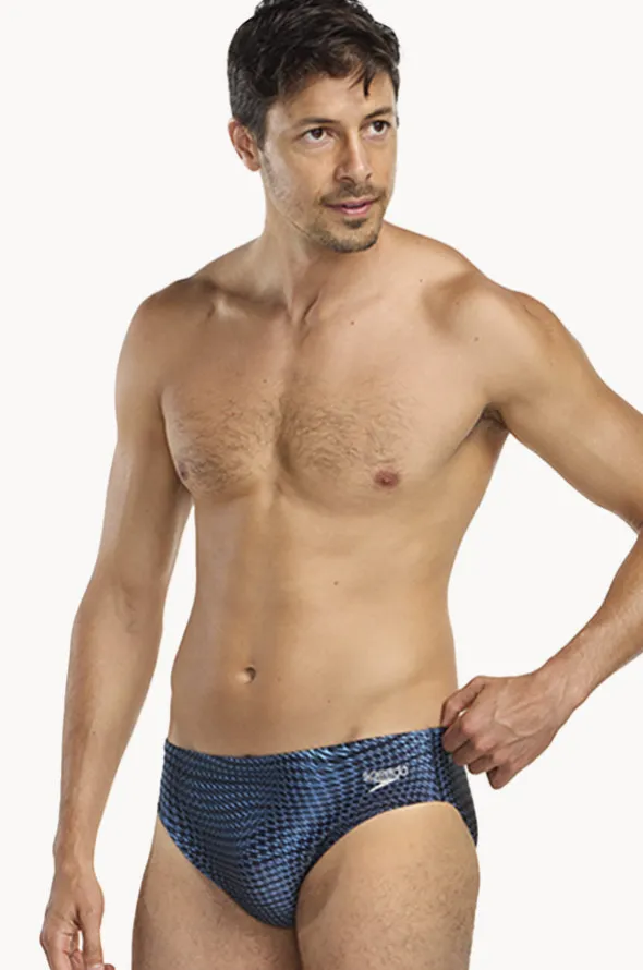 Mens Tech Allover 7cm Brief