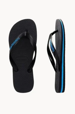 Mens Top Rubber Logo Thong